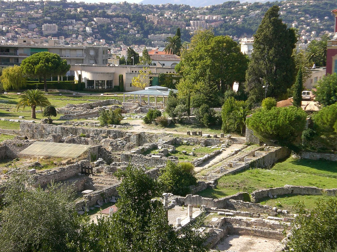 The archaeological Museum of Nice