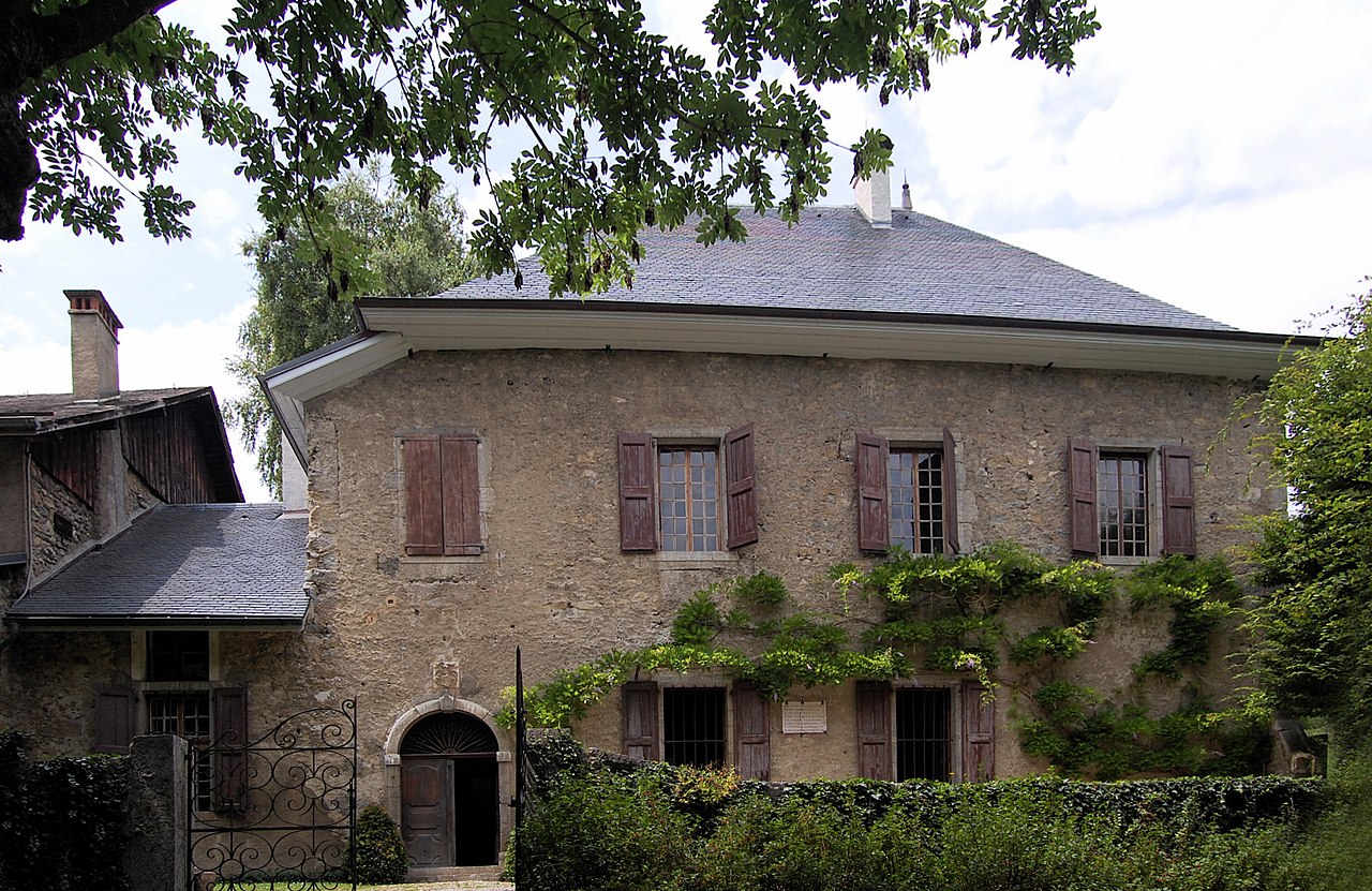 Les Charmettes House of Jean-Jacques Rousseau